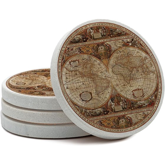 Thirstystone Old World Passages Coaster Set — 4