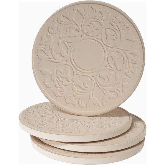 Thirstystone Victorian Lace Embossed Set — 4¼